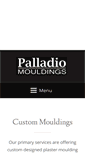 Mobile Screenshot of palladiomouldings.com