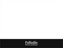 Tablet Screenshot of palladiomouldings.com